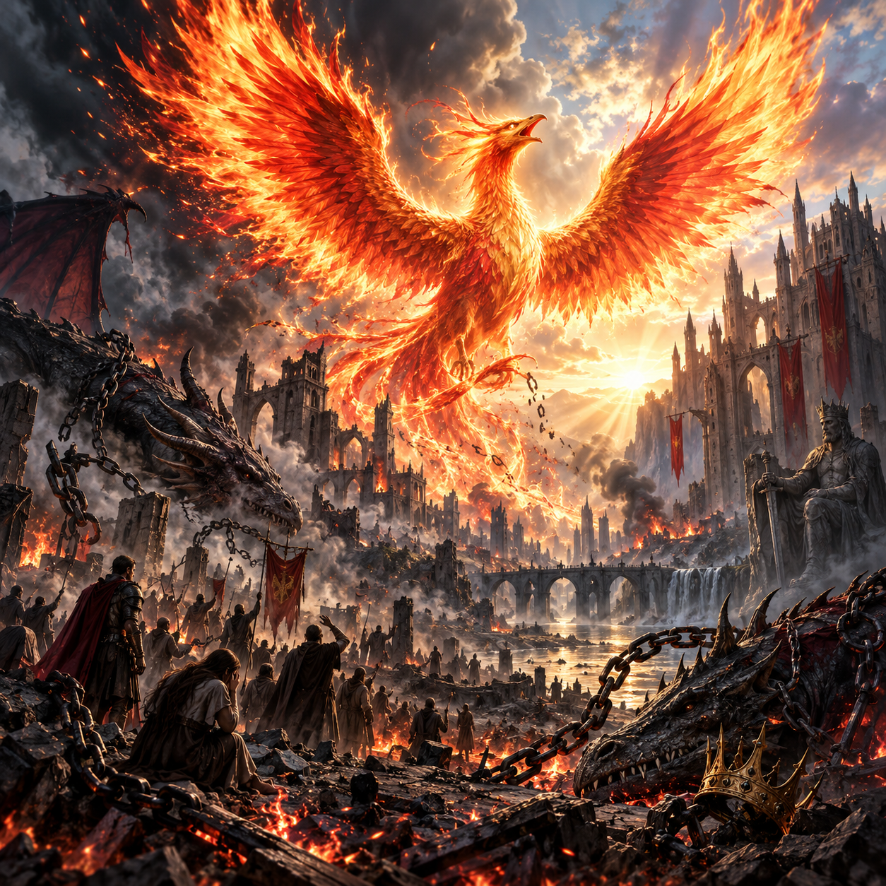 Cover von Phönix aus Blut und Tränen